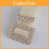 Artificial Pearl Waist Chain With Square Needle Buckle Design For Elegant Summer And Autumn Looks
