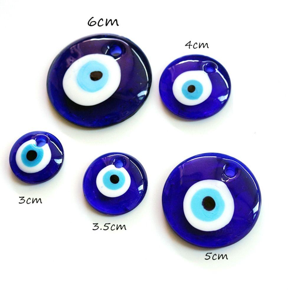 Blue Eye Lucky Eye Keychain Glass Bead Car Hanging Charm Car Jewelry Lucky Eye Pendant Bag Charms
