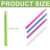 Luminous Light Up Drum Sticks 5A Nylon Drumsticks Stick Stage Performances Fluorescent Drumsticks for Kids Adults