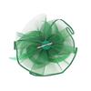 Formal Dress Top Hat Headband Stylish Wedding Feather Hat Headband Fashion Bridal Mesh Cap  Party