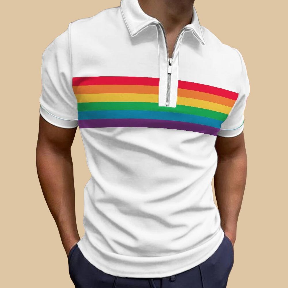 Essential Short-sleeve Polo Shirt, Stylish and Comfortable, Perfect for Casual Wear.