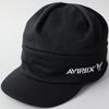 Avirex Oslo Mini Fleece Brimmed Knit Newsboy Watch Knit Golf Deep Black Sweatshirt, Cap, Cap, Cap, Cap, Men's Cap, Fit,
