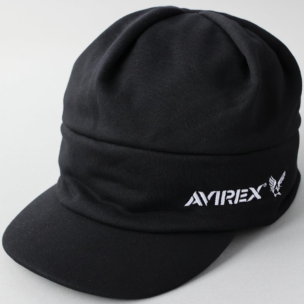 Avirex Oslo Mini Fleece Brimmed Knit Newsboy Watch Knit Golf Deep Black Sweatshirt, Cap, Cap, Cap, Cap, Men's Cap, Fit,