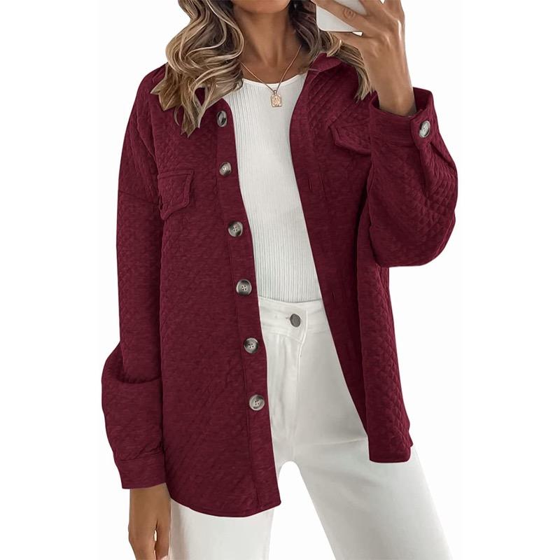 Women's Solid Color Jacket Jacket