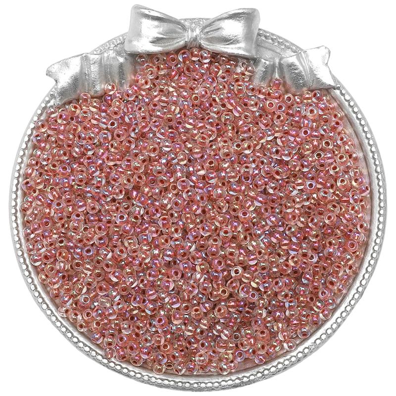 450G High Quality Glass Seed Beads Illusionary Pearl Light Dyeing Core Beads for Earring Bracelet DIY Jewelry Craft Accessoreis Making