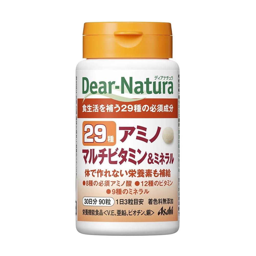 

Dear-Natura 29Амінокислот, Мультивітамінний та Мінеральний Комплекс - Вироблено в Японії 90Tablets (30Days)