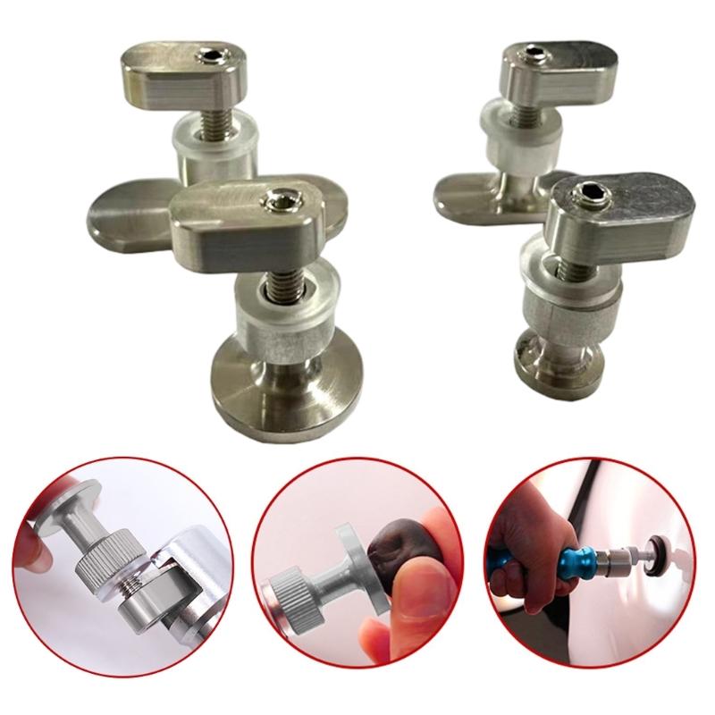 4pcs Universal Puller Hammer Gaskets Gasket Dents Repair Gasket Dents Pit Puller Repair Accessories Easy Installation
