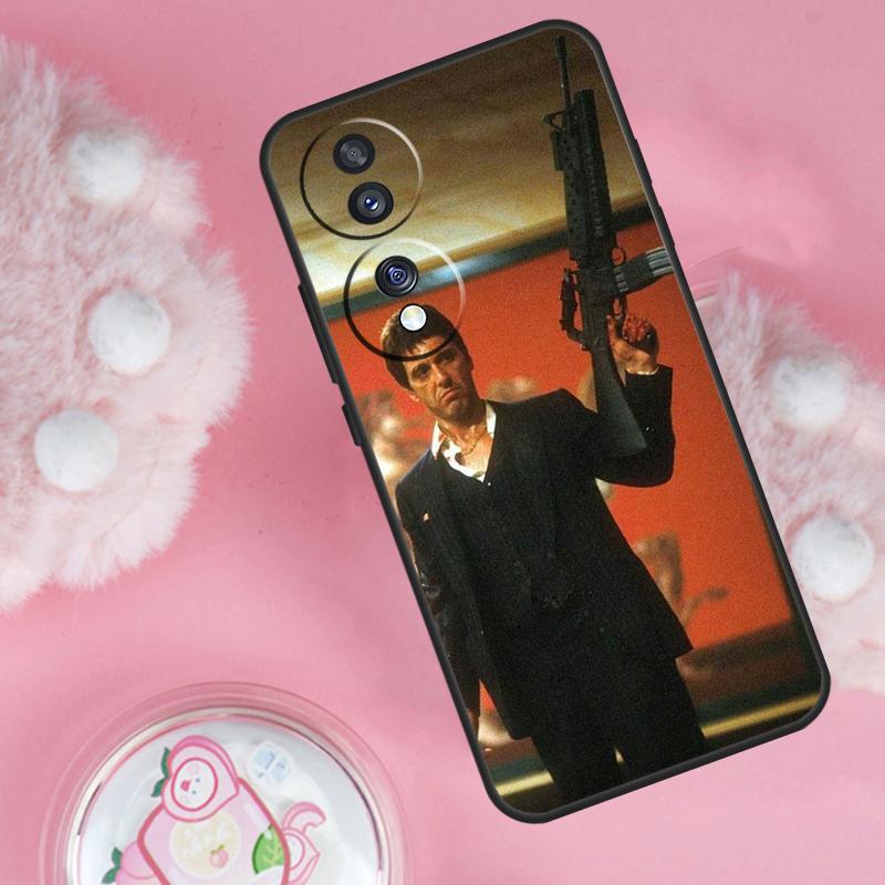 

Scarface Tony Montana Case For Honor Magic 7 Lite 5 6 Pro Honor 200 50 70 90 Lite X9b X9a X8b X8a X8 X9 X9c Cover Honor X9a