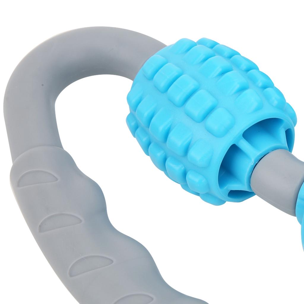 Clamp Leg Massager Handheld 360 Degree All Surrounded Massage Relax Calf Muscle Yoga Fitness Equipmentblue