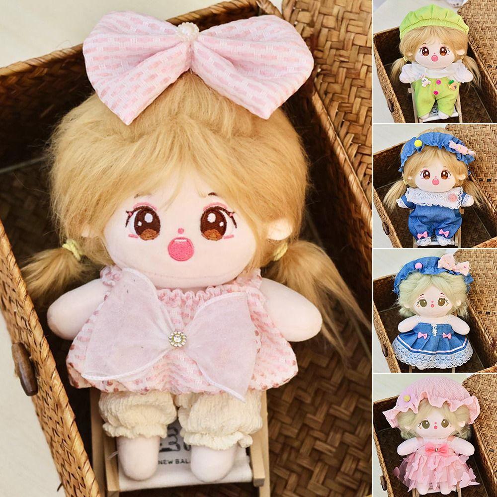 

10 Styles Doll Lovely Hat Cute Cute Cartoon Skirt 20cm Cotton Doll/EXO Idol Dolls