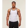 Ribbed Tank 1pk White Black A5a8h Wb86