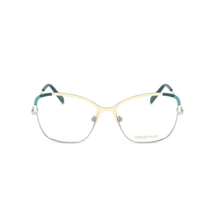 Monture optique - EMILIO PUCCI - EP5202 - Métal - Blanc - Femme