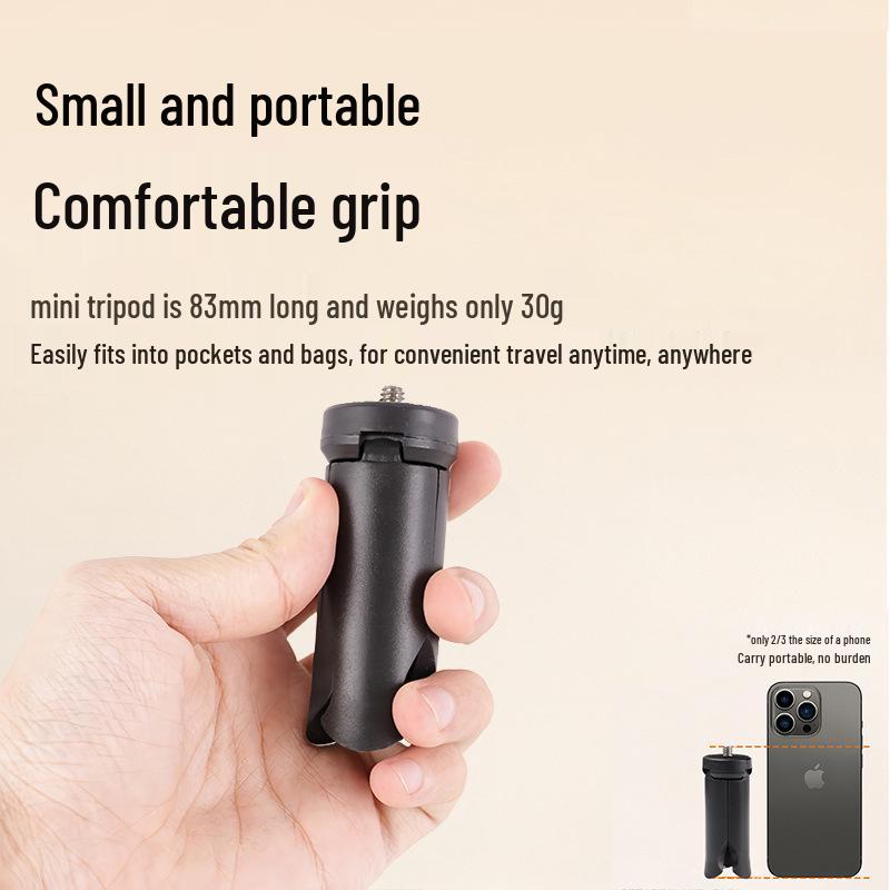 Portable Thick Handle Tripod Base for DJI Pocket 3 Action Camera