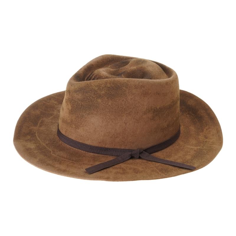 

Vintage Wool Fedoras Hat Classical and Distressed Designs for Men and Women Perfect for Theme Parties and Daily Wear
