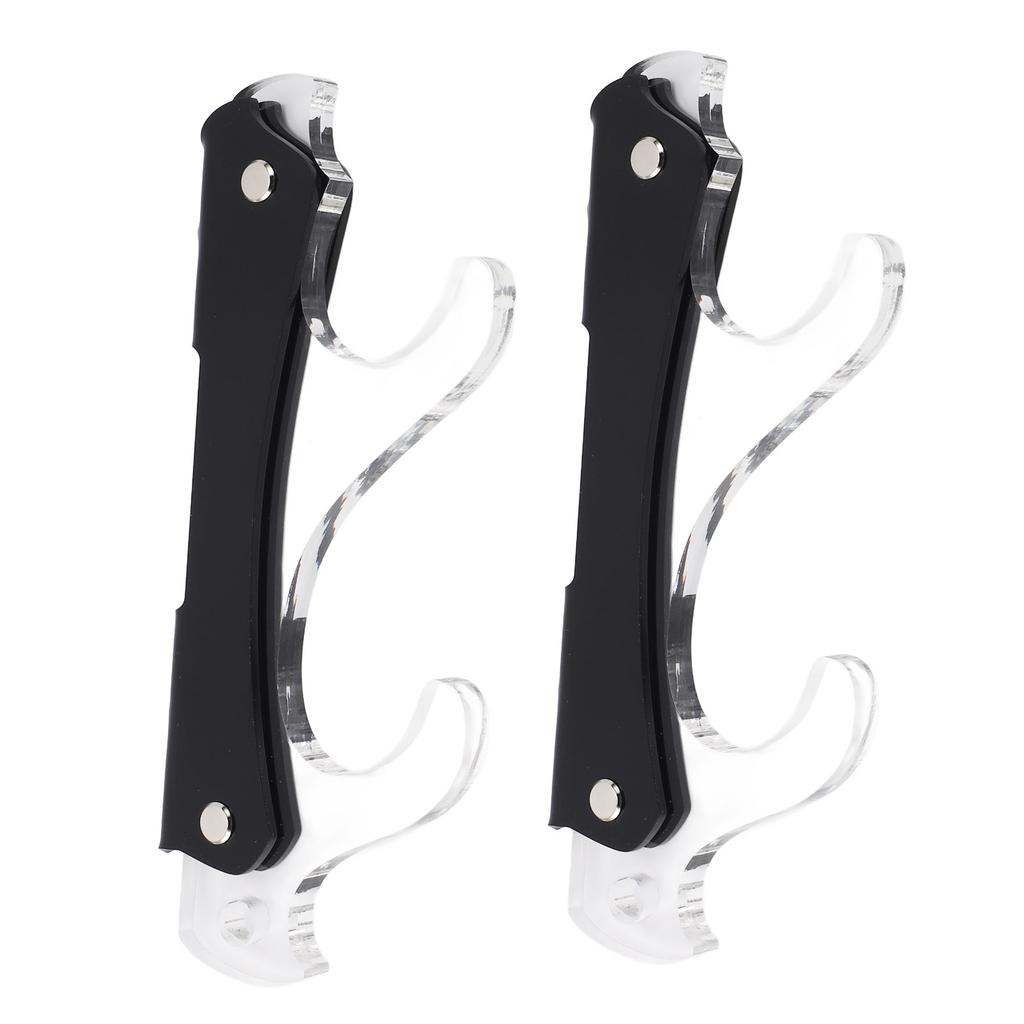 Sword Stand Sword Holder Acrylic 2 Layer Wall Mounted Samurai Sword Stand Lightsaber Display Rack