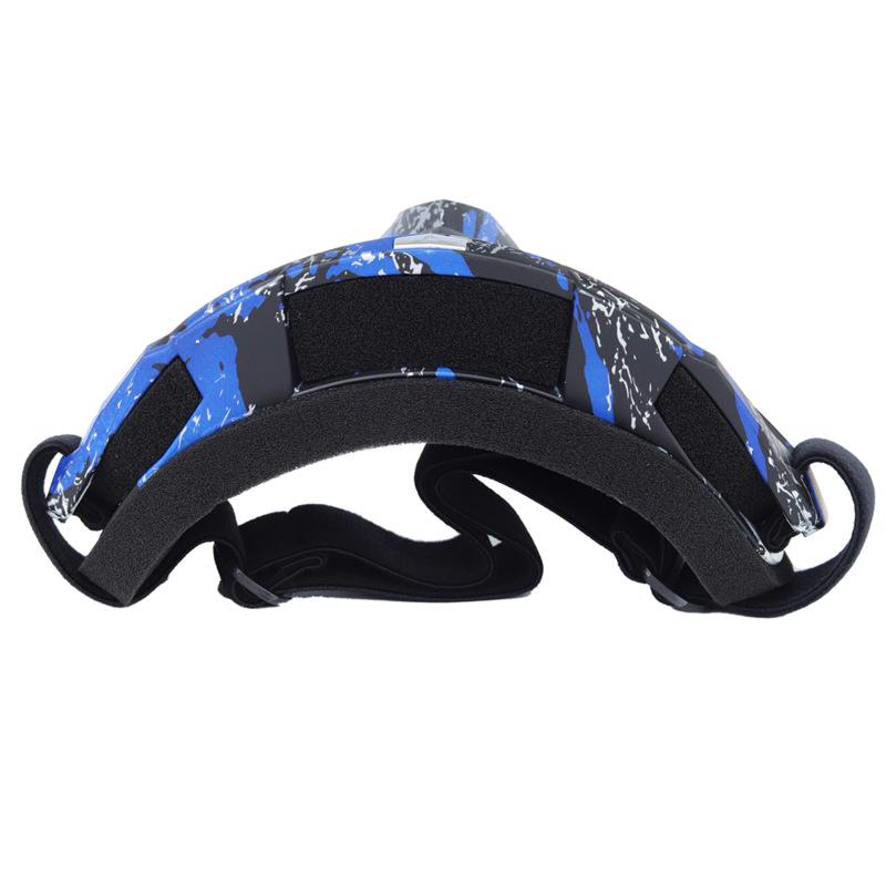 Çıkarılabilir Harley Maskeli Stokta Yetişkin Off-Road Motosiklet & Kayak Gözlüğü