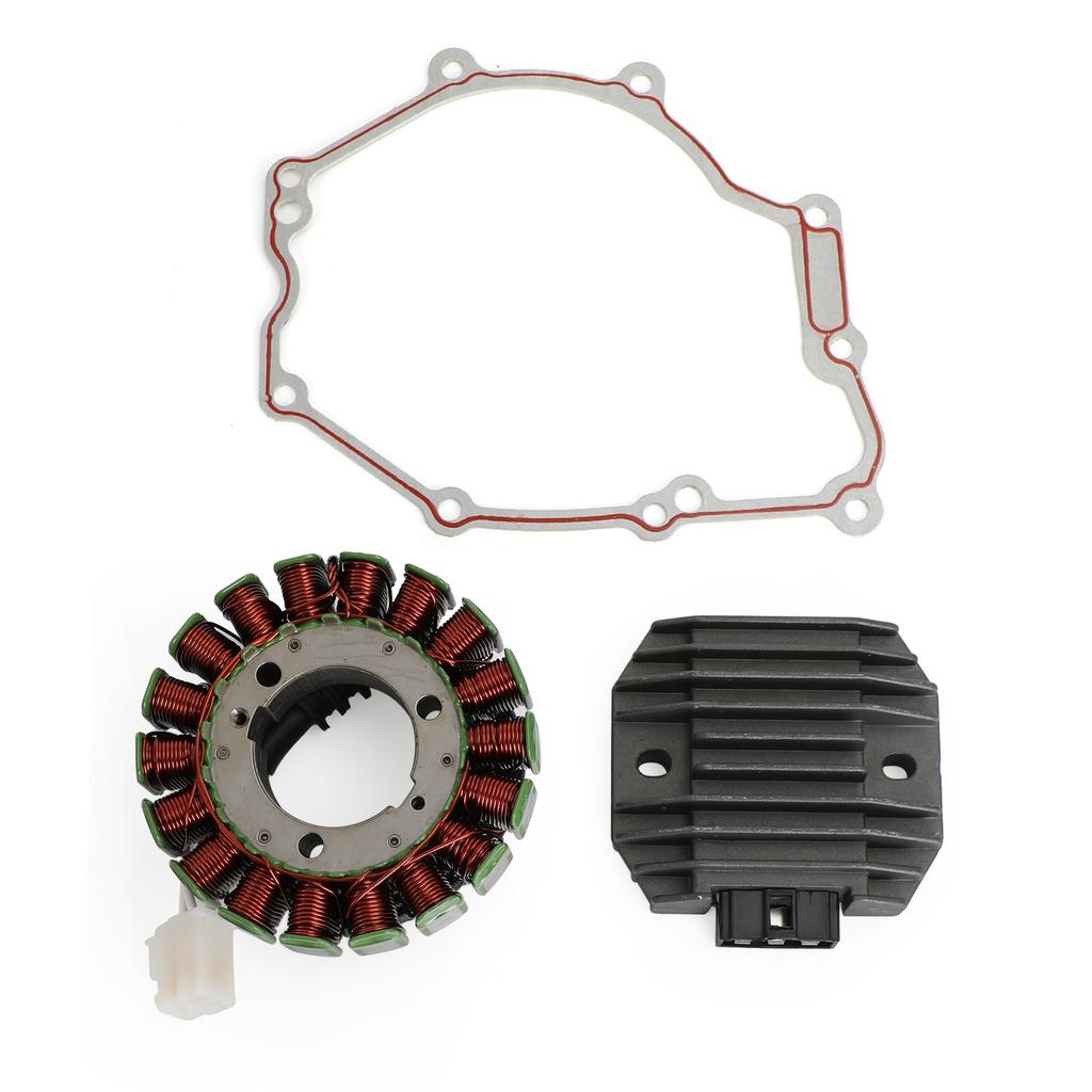Magneto Stator+Voltage Rectifier+Gasket For Yamaha FZ6 Fazer / S2 2004-2009