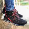 Modne Wodoodporne Botki Outdoorowe Sportowe Buty Turystyczne dla Mężczyzn Skórzane Antypoślizgowe Buty Wspinaczkowe Góskie Taktyczne Buty Trekkingowe