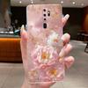 For OPPO A9 (2020) / A5 (2020) Casing Luxury Fashion Butterfly Flowers Clear Soft Silicone Back Cover Oppo A9 A5 2020 Phone Case