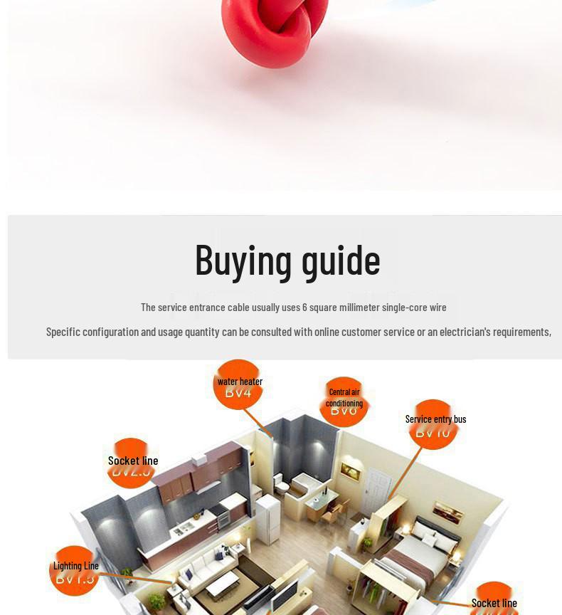 Nanyang 2.5mm² ZC Flame Retardant Copper Core Flexible Wire for Home Wiring