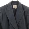 Burberrys 90s Old Striped Pattern double tailored jacket 42 Sanyo Shokai Women Used