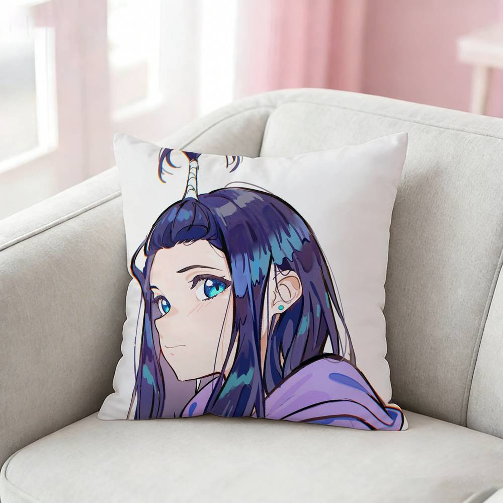 Fashion ZZenshu Anime Pillow Case for Sofa Living Room Home office Decor Protective Cover