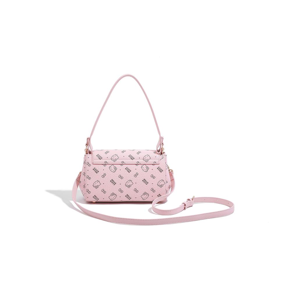 New Sanrio Hello Kitty PU Shoulder Bag, Crossbody Bag, Handbag Regular Women's Pink SHHF41590