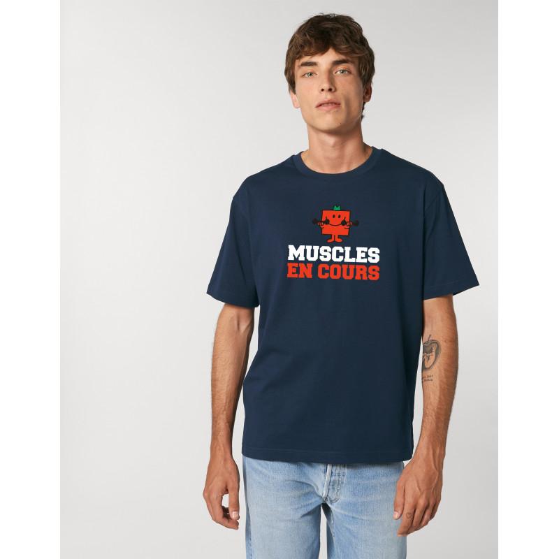 T-shirt Homme - MUSCLES EN COURS