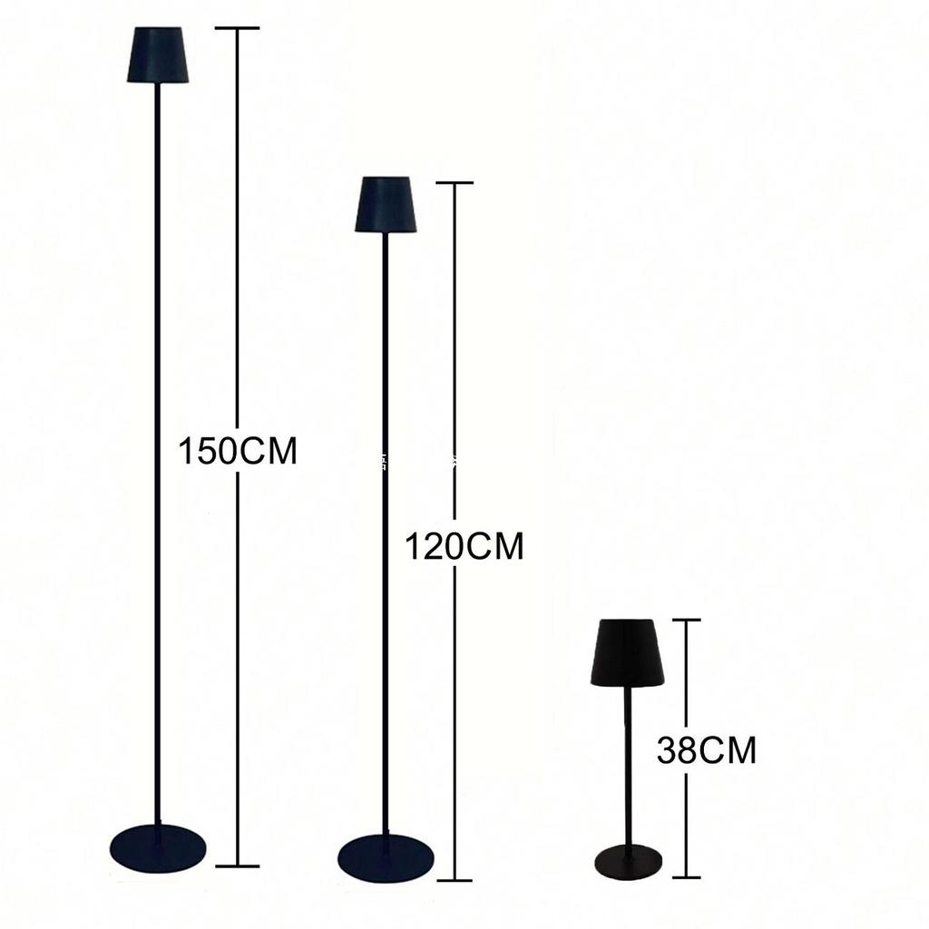 A6T Creative Wireless Ultra-Minimalist Floor Lamp: Luxury Bedside and Living Room Light with Charging Feature.