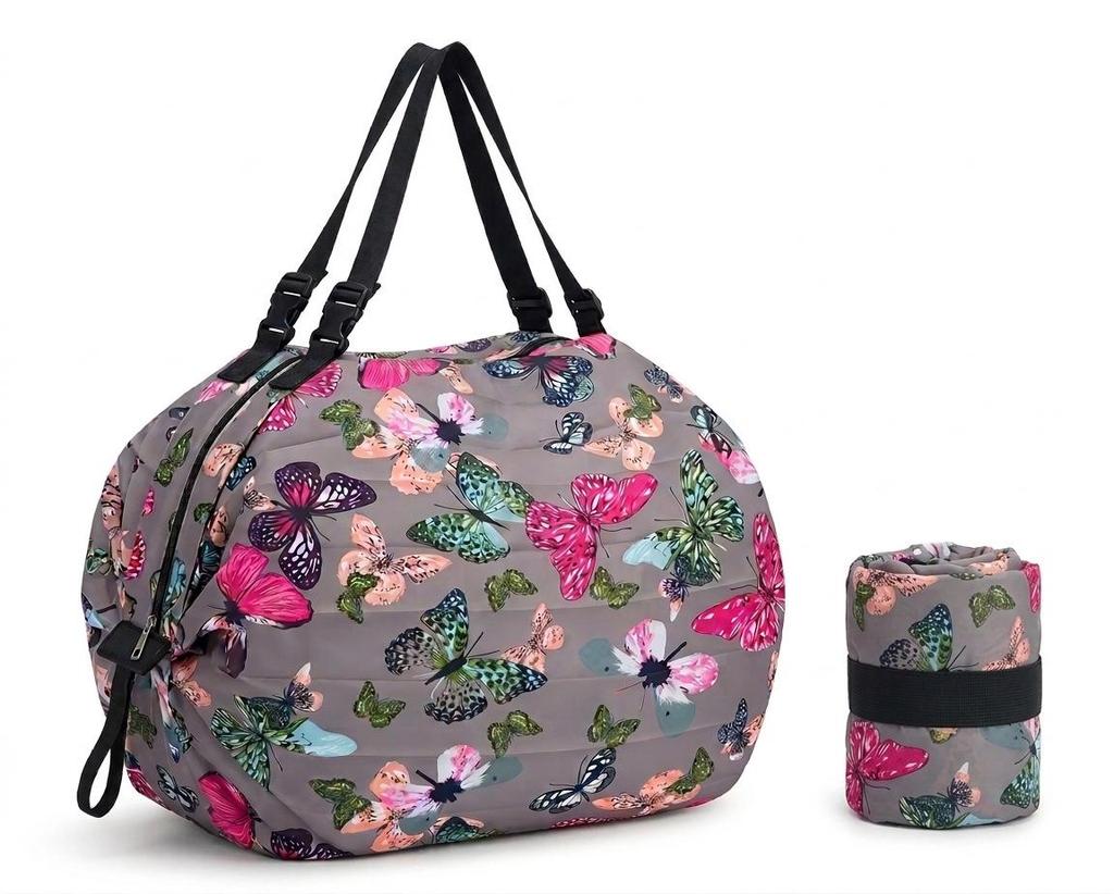 Foldable Japanese-Style Eco-Friendly Travel Shoulder Bag
