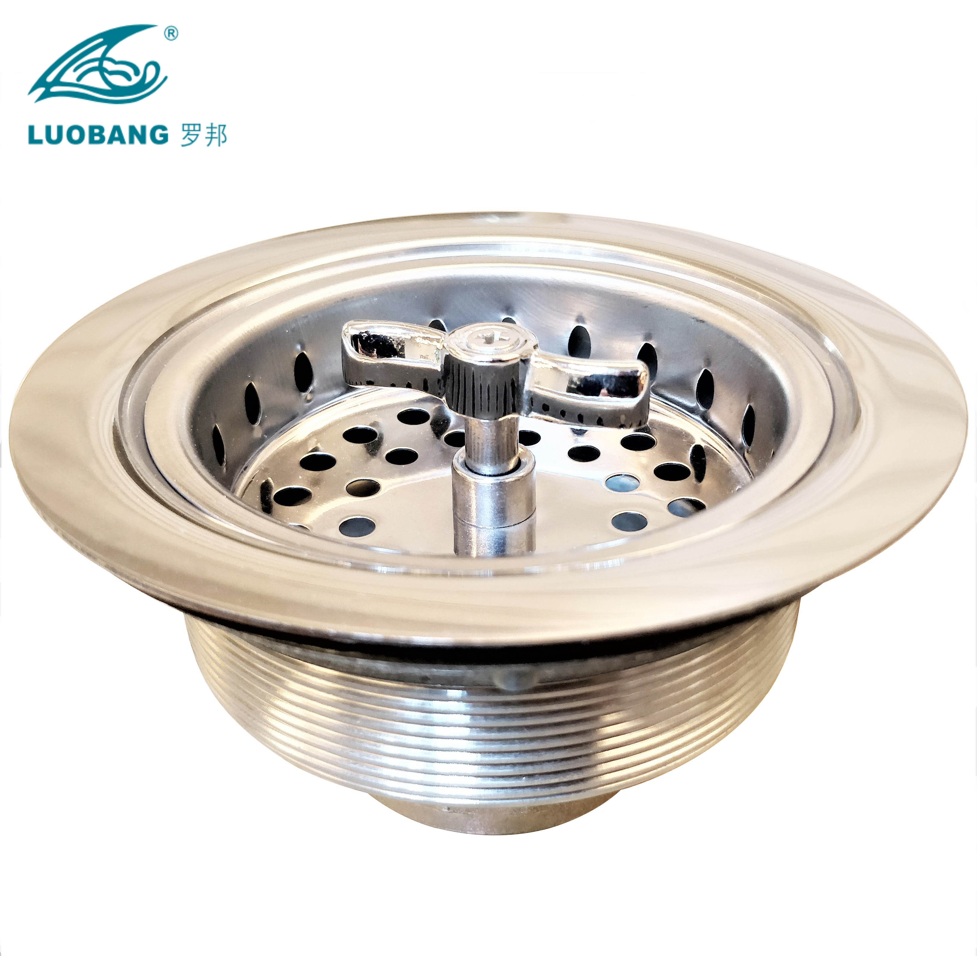 Kitchen CUPC Sink Stainless Steel Drainer Waste Basket Sink Strainers (Silver,Stainless Steel) серебряный
