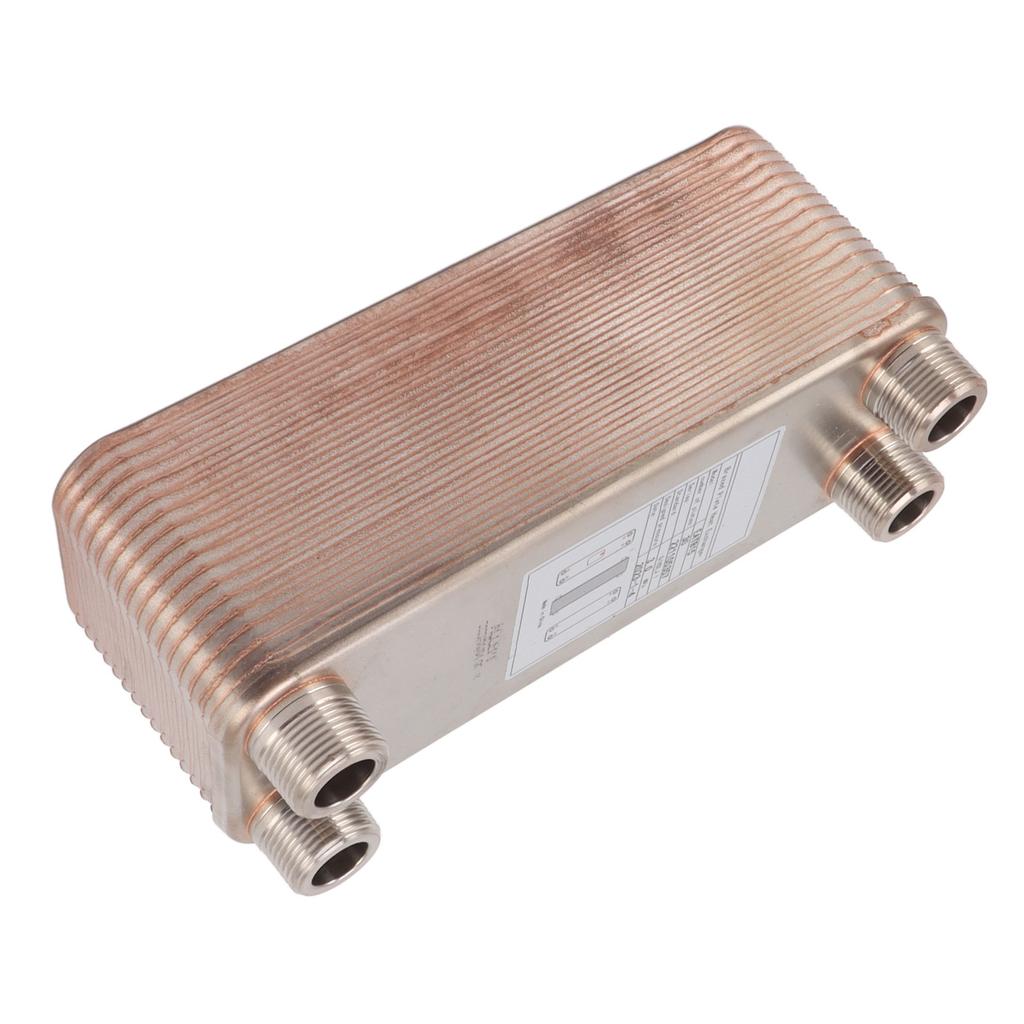 Plattenkühler Edelstahl Gelöteter Plattenwärmetauscher Würzekühler für Bierwürze Wasser