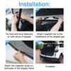 Mosquito Net for SUV Car Trunk Tailgate Door, Mosquito Moths Insects Dust Protection Outdoor Breathable Sox Socks Mesh Curtain