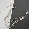 Vintage Fashion Pearl Chain Bag Chain Makeover Chain Decorative Bag Strap Punk Chain Accessories Pant Chain