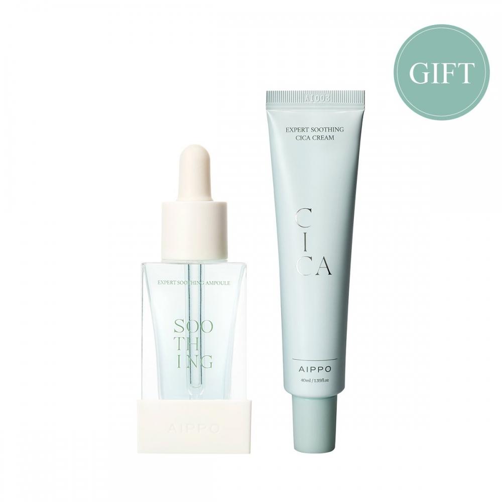 

Ipo Best Soothing Успокаивающий набор Duo Успокаивающая ампула+Cica Cream