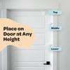 Simple Install Door Lock No Tools Required Snap-On Door Lock Door Handle Lock  Home Security
