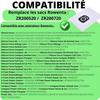 Sac aspirateur - Phonillico® - Rowenta Compact Power X Trem - Lot de 8 - Hygiene+ - ZR200520 ZR200720