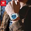 OLEVS 3626 Luxury Quartz Watches For Men Chronograph Waterproof Auto Date Luminous Multifunctional Brand Original Men's Watches