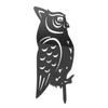Garten Eule Dekorative Einsteckkarte Außenhof Rasen Eulen Silhouette Acrylstecker