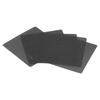 5pcs 12cm Computer Fan Cover PC Computer Laptop PVC DustProof Fan Dust Filter Black