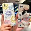 Urocze etui z kreskówką dla Realme C11 (2021) Miękkie Silikonowe TPU Tylna Pokrywa Dla Realme C11 2021 RMX3231 Etui na Telefon