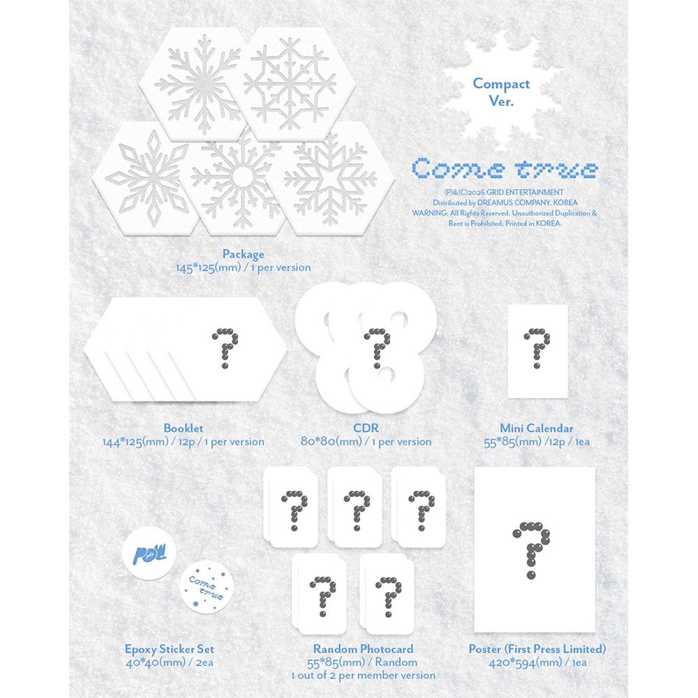 POW - Single : COME TRUE (Compact Ver.)