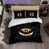 Valencia FC Themed Bedding 3Pcs Duvet Cover Set Decorative Bed Linen For Teen Room Home Decoration