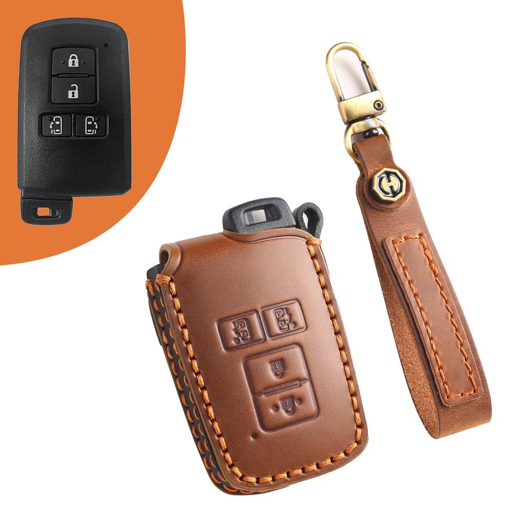 Smart Key Protector for Toyota Vehicles Including Voxy Harrier Vellfire New Alphard Secure Stylish Case/key Holder/key Noah, (80 Series), (60 Series),