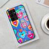 Abstract Eye Shapes Phone Case For Samsung S26 S25 Edge Ultra 23 22 21 20 Ultra Plus S24 Fe Glass Cover