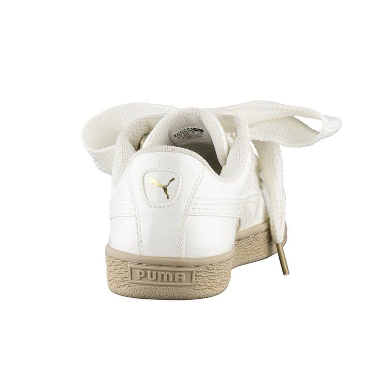 Puma Basket Heart Marshmallow White Women's 363073-06
