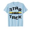Star Trek Original Serie 8-Bit Retro Regenbogen T-Shirt