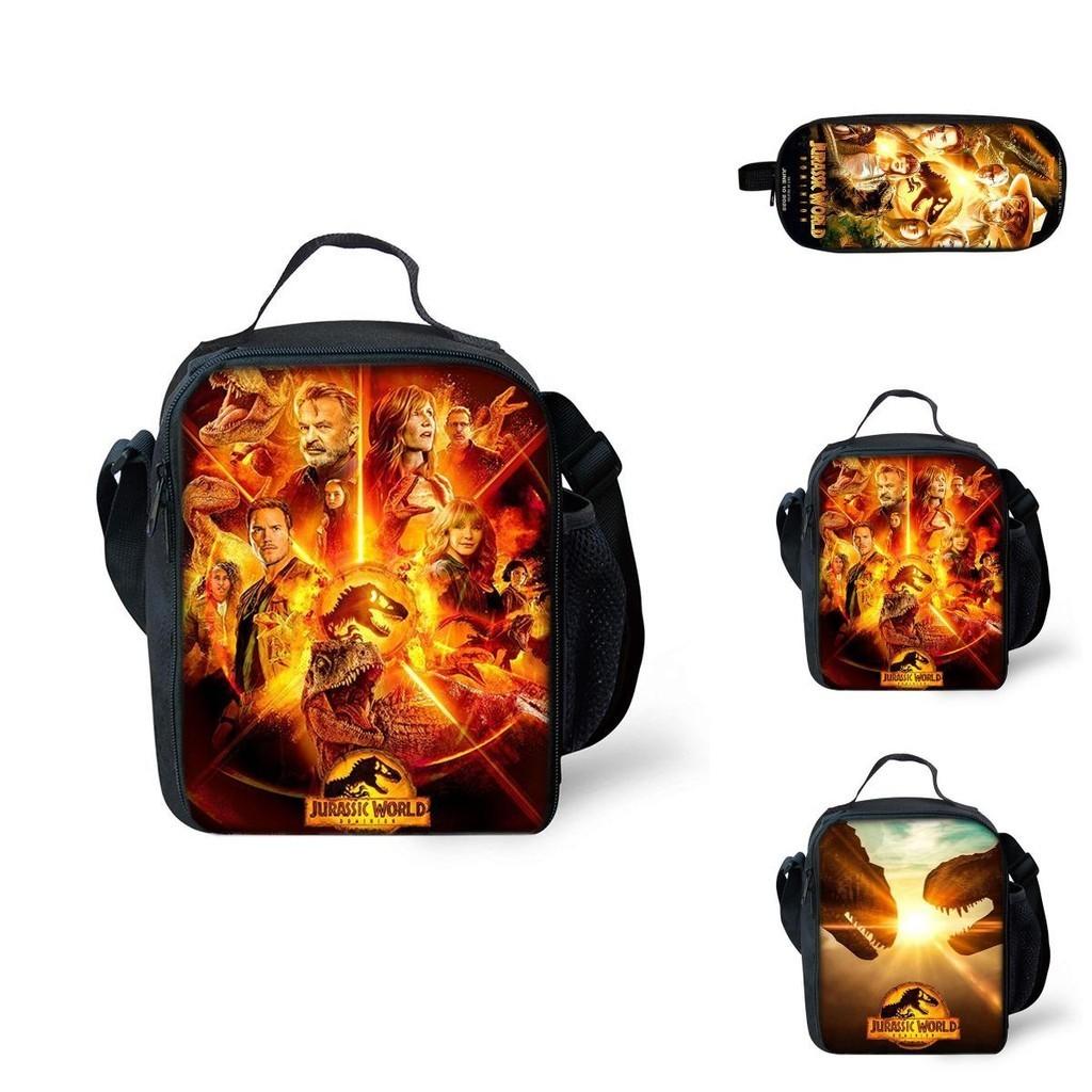 Jurassic World Dinosaurier Rucksack Große Kapazität Schultasche für Jungen und Mädchen
