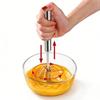 4-Speed Manual Mixing Handheld Blender - Battery-Free for Batter Sauce Egg Baby Food Baking Cooking
