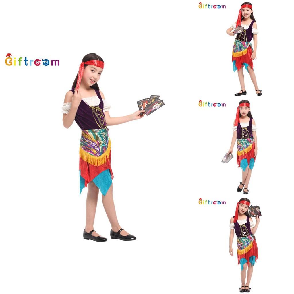 Delightful Halloween Princess Cosplay Outfit For Girls Featuring Comfortable Fit